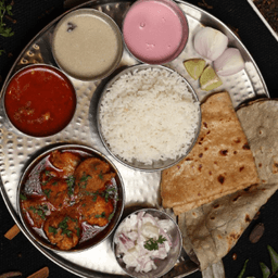 Mutton Masala Thali